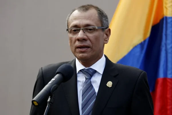 El exvicepresidente de Ecuador, Jorge Glas. Foto: Fuente externa