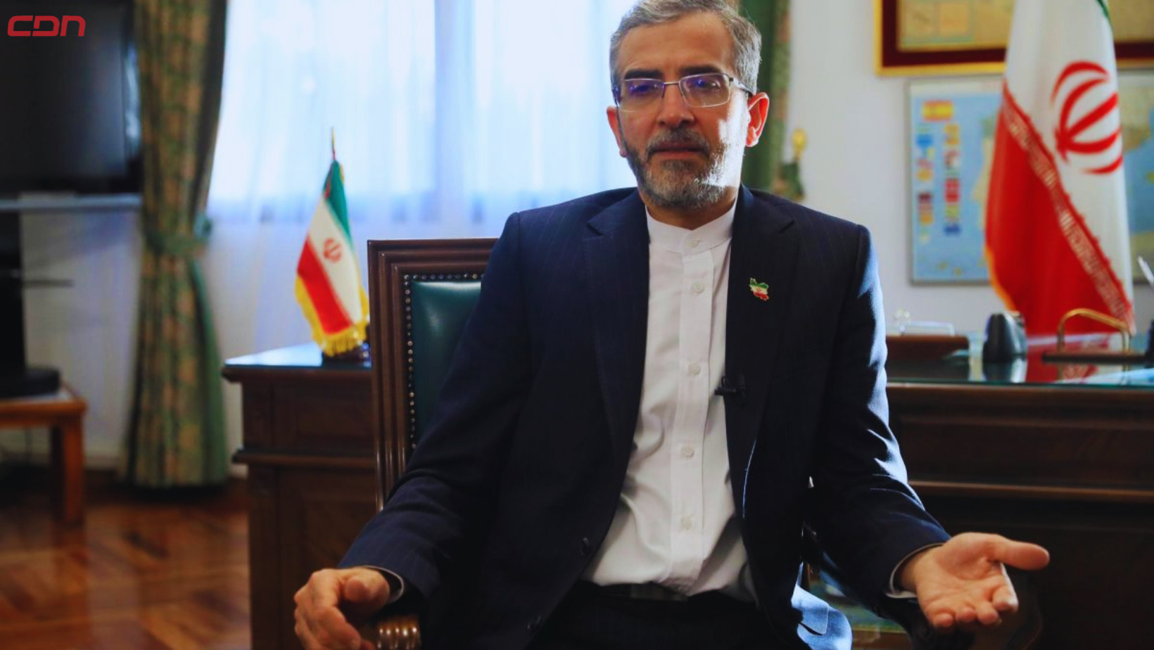 El viceministro de Exteriores y negociador jefe nuclear de Irán, Ali Bagheri Kani. Foto: Fuente externa