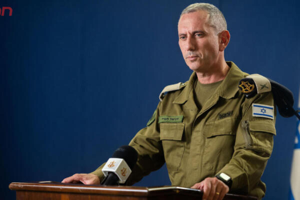 El portavoz del Ejército israelí, Daniel Hagari. Foto: Fuente externa 