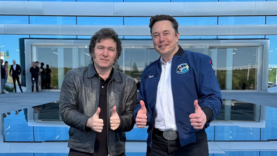 Javier Milei se reúnen con Elon Musk en EE.UU.