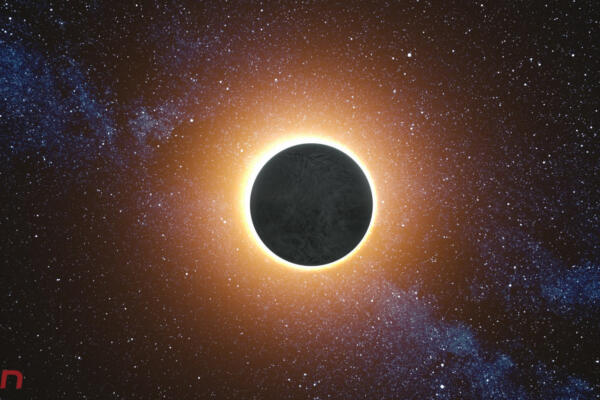 Eclipse solar. Foto: Fuente externa