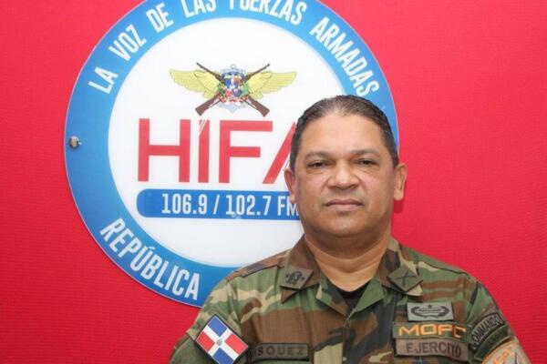 El mayor general Rafael Vásquez Espinola, ERD., director de la Comisión Militar y Policial (COMIPOL) del Ministerio de Obras Públicas (Foto: fuente externa)