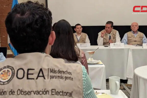 Reunión de la Misión Electoral de la OEA.  