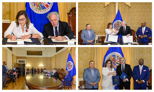 OEA firma acuerdos para observar las elecciones generales en Panamá