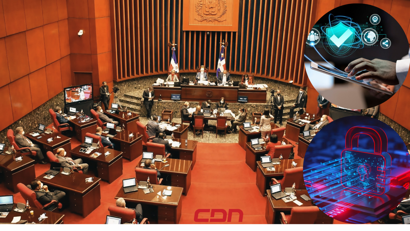 Senado aprueba proyecto de ley sobre Gestión de la Ciberseguridad en RD