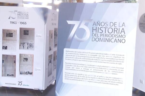 Portadas históricas de elCaribe llegan al Centro Cultural Perelló
