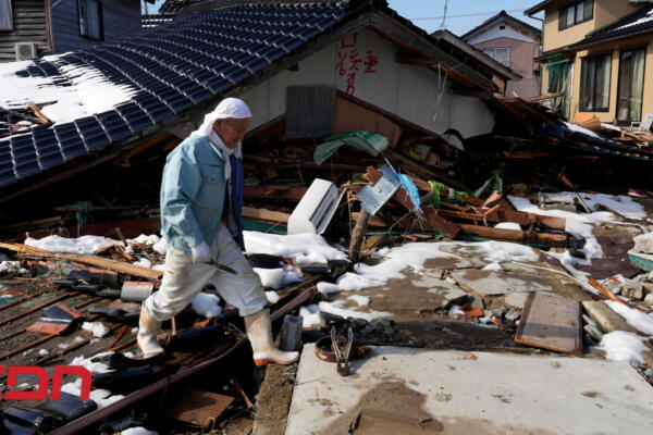 Terremoto en noreste de Japón. Foto: CDN Digital.
