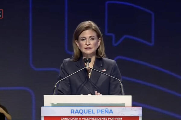 Raquel Peña, candidata vicepresidencial PRM
Foto: Fuente externa