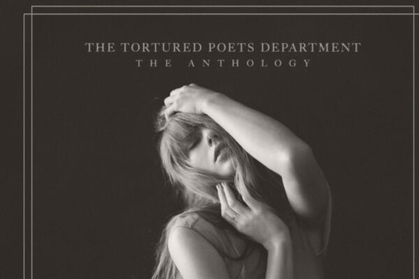 Portada oficial del álbum de Taylor Swift, “The Tortured Poets Department”. Foto: fuente externa. 