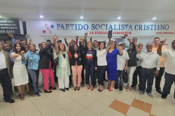 PSC proclama a Indhira Polanco como su candidata a Diputada. (Foto: fuente externa)