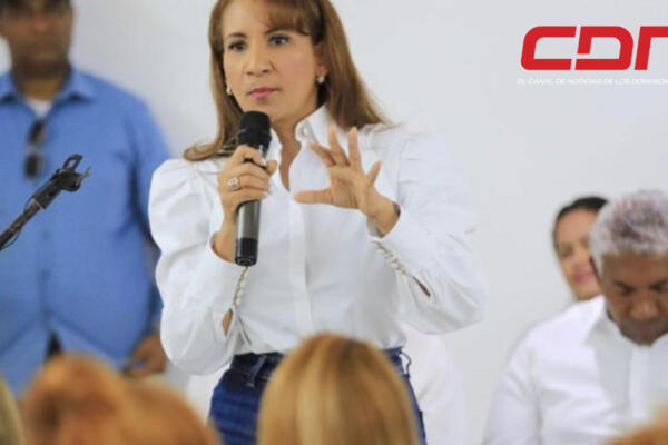 Zoraima Cuello, candidata vicepresidencial del Partido de la Liberación Dominicana. Foto CDN Digital