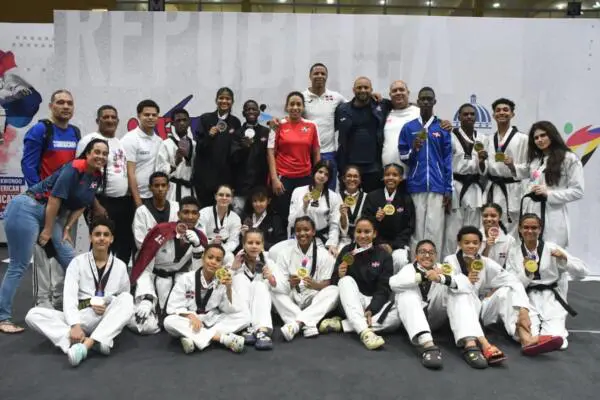 República Dominicana logra ocho medallas de oro en el Dominican Open de Taekwondo