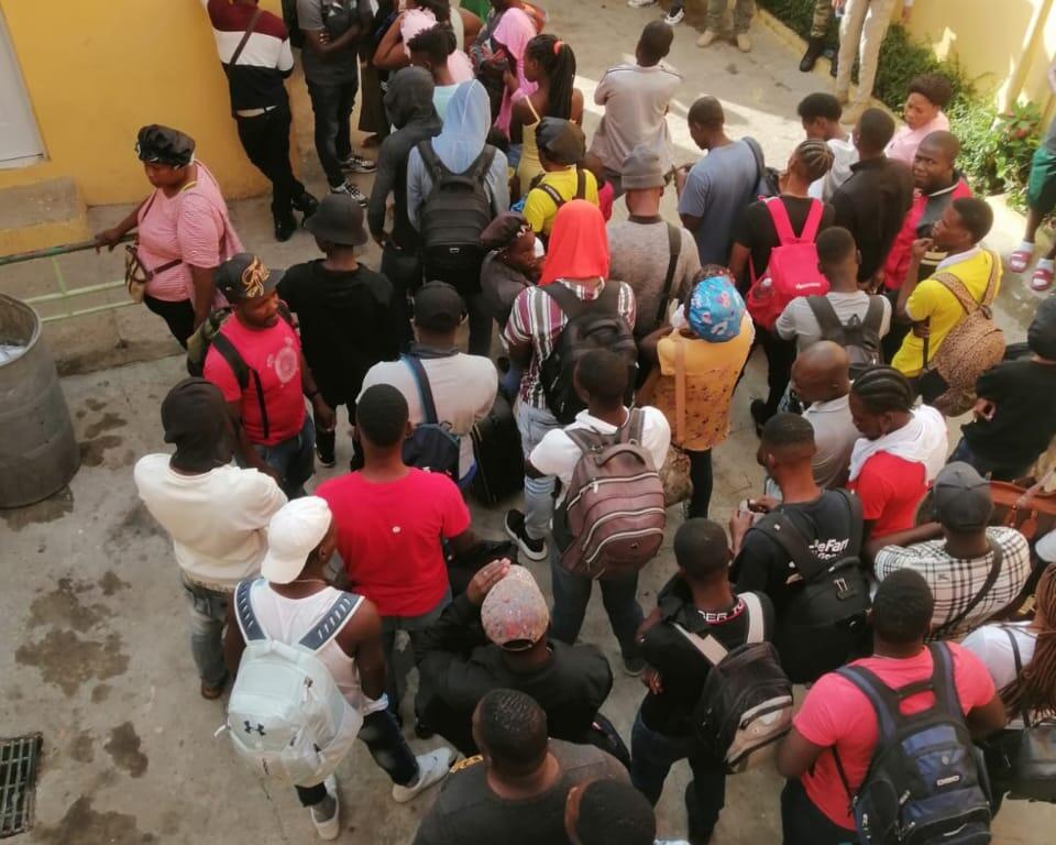 Los nacionales haitianos se encontraban en el Hotel Eureka