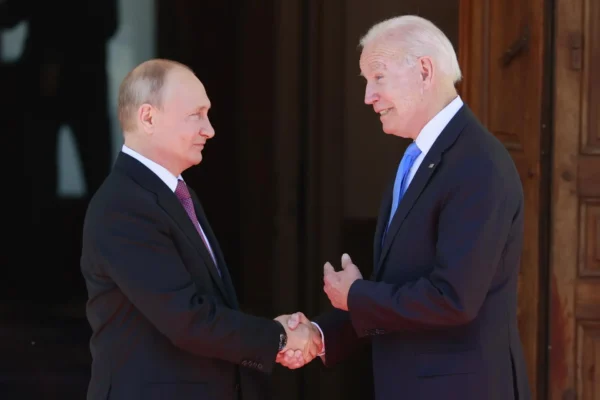 El presidente de Rusia, Vladimir Putin y el presidente de Estados Unidos, Joe Biden. (Foto: fuente externa)