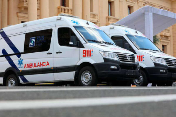 China y RD ultiman detalles para llegada de 120 ambulancias donadas por el país asiático (fuente externa)
