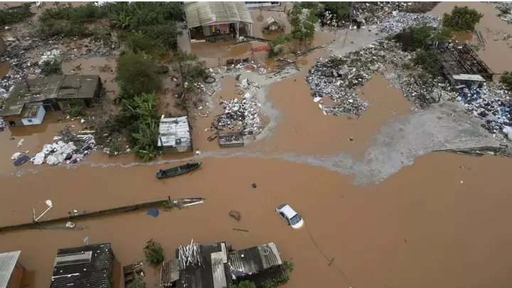 Muertos por inundaciones en el sur de Brasil superan los 145. Foto: Fuente externa