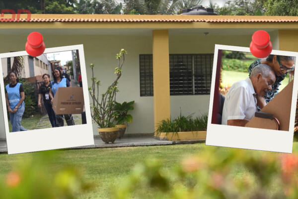 98 personas con problemas de discapacidad, salud severa y envejecientes votaron desde su hogar a través del “Voto en Casa” programa de la JCE. Foto: CDN Digital