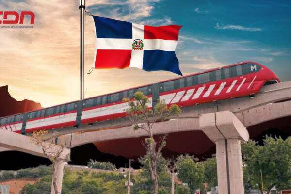 Primer monorriel de la República Dominicana. Foto CDN Digital