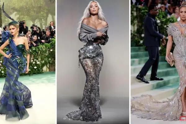 La actriz y cantante Zendaya, la socialité y modelo Kim Kardashian y la cantautora y bailarina Jennifer Lopez, el paso de las famosas estadounidenses por la alfombra de la Met Gala. Foto: CDN Digital 