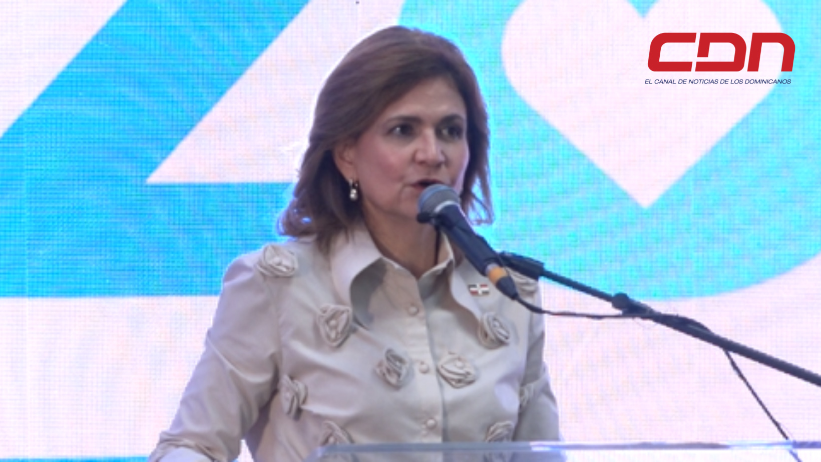 Raquel Peña, vicepresidenta de la República. Foto CDN Digital