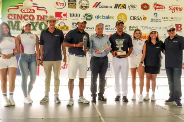 César y Freddy Rodríguez ganan el torneo de golf  Copa 5 de Mayo