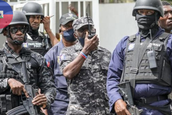 Agentes de la Policía Nacional de Haití. Foto: Fuente externa 
