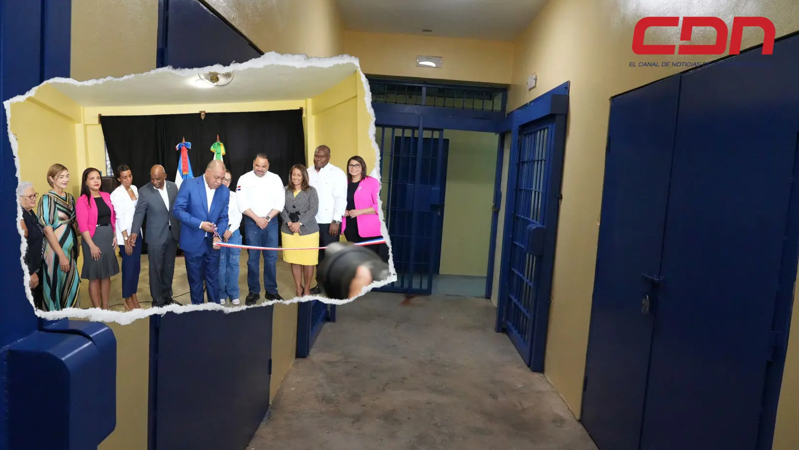 Director de la DGSPC, Roberto Hernández Basilio inaugura nuevo pabellón de Salud Mental. Foto CDN Digital