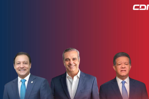 Abel Martínez, Luis Abinader y Leonel Fernández, candidatos presidenciales elecciones 2024
Foto: CDN Digita
