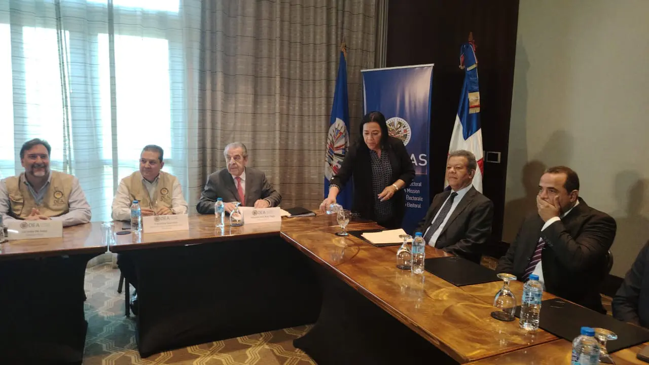Leonel manifestó su preocupación sobre elecciones a la OEA. Foto fuente externa