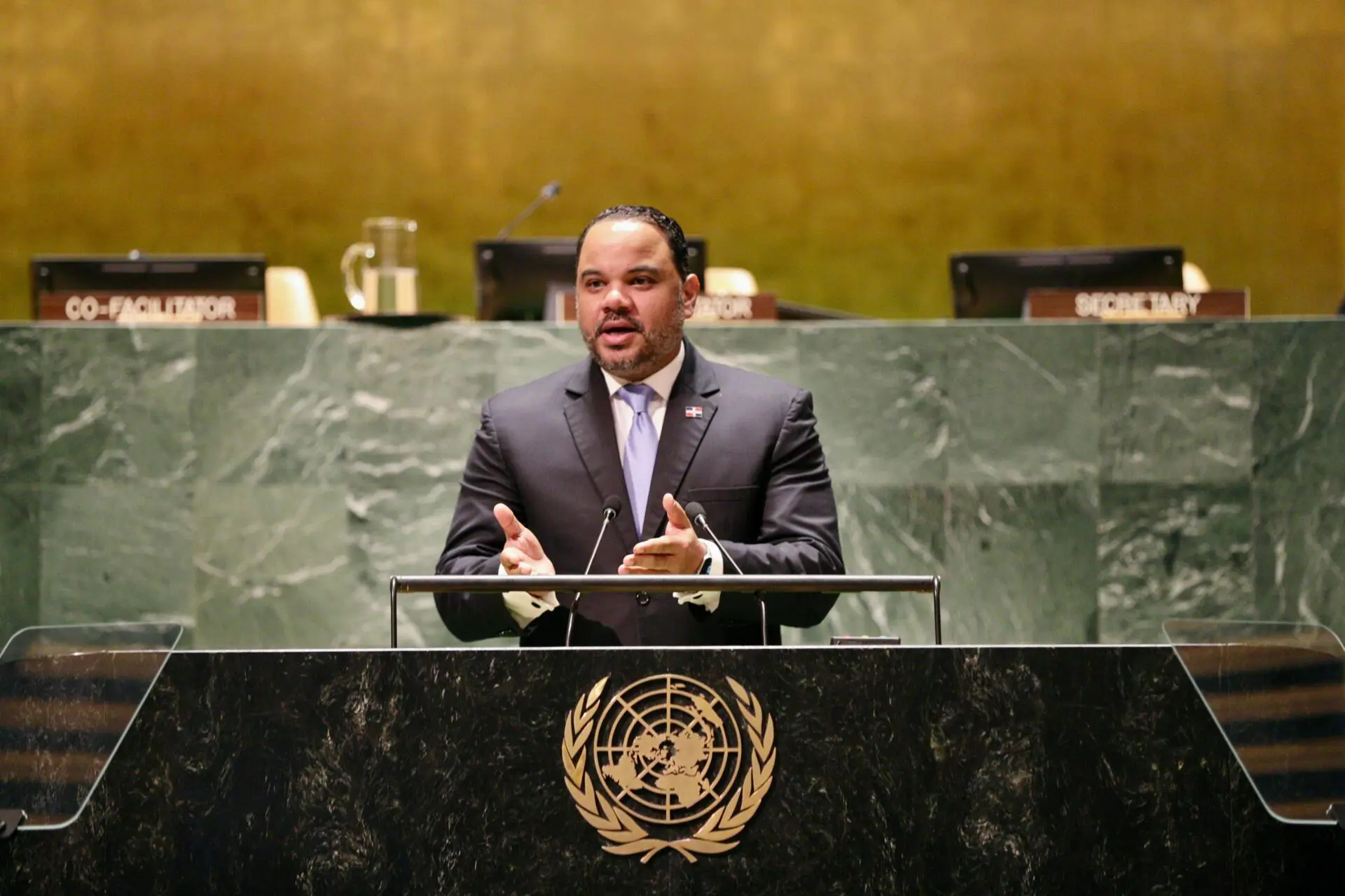 Ulloa destaca en la ONU avances por inclusión en RD. Foto fuente externa