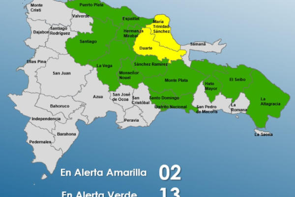 COE coloca 15 provincias en alerta. (Foto: Fuente externa)