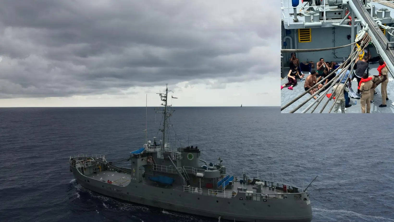 Armada de RD rescata a 17 Personas en la Costa Norte