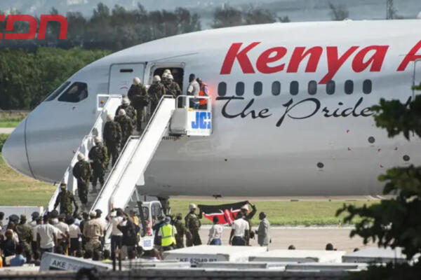 República Dominicana aplaude llegada de soldados de Kenia a Haití. (foto, fuente externa)