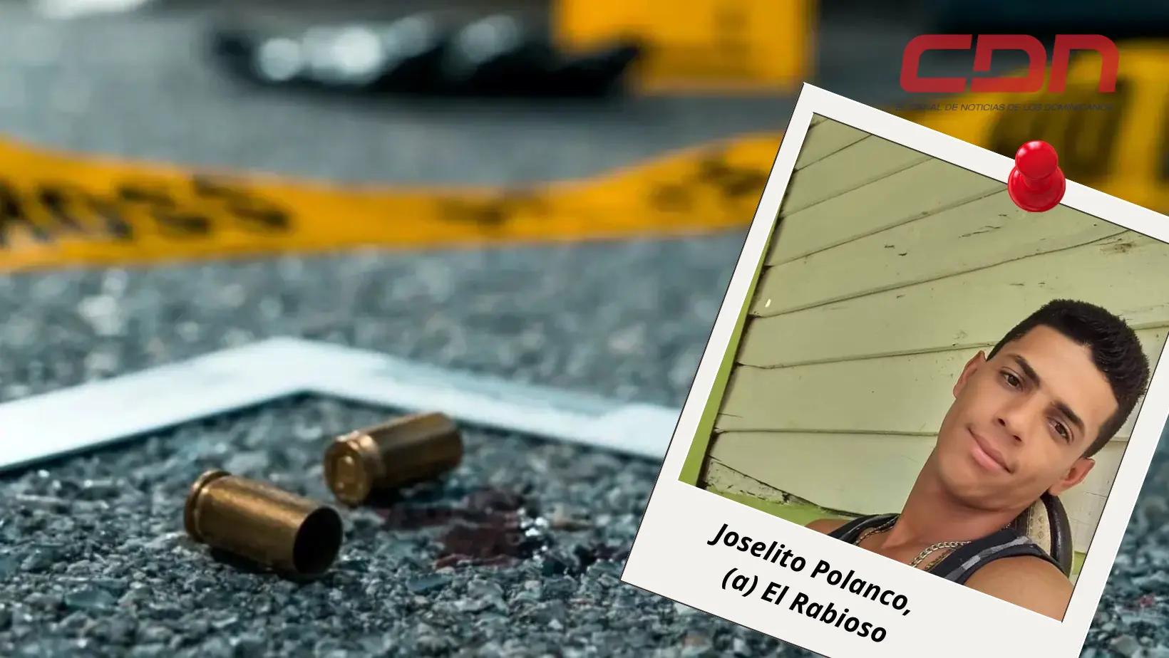 Joselito Polanco, (a) El Rabioso, muerto en presunto intercambio de disparos. Foto CDN Digital
