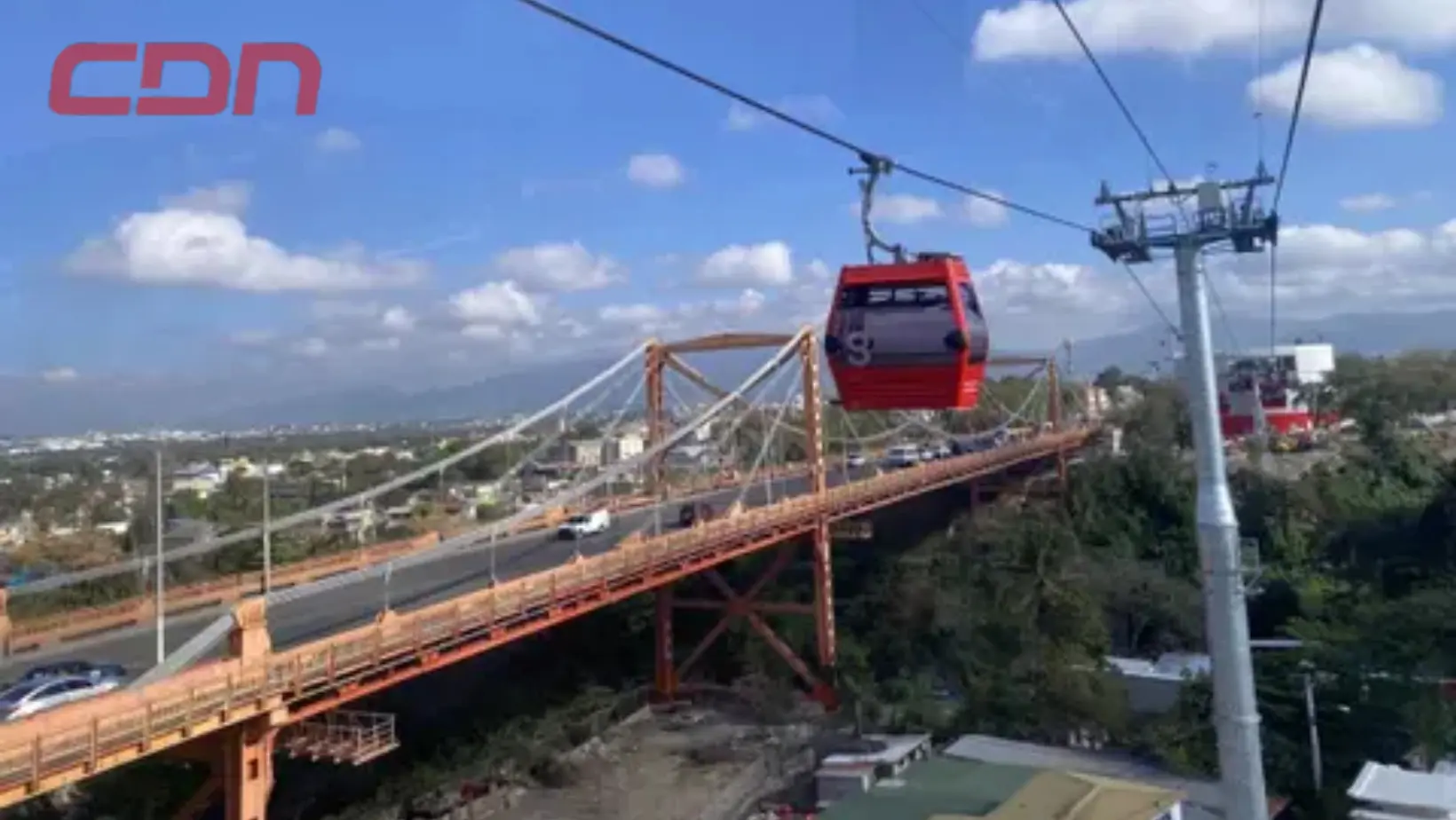 El Teleférico de Santiago fue inaugurado por el presidente Luis Abinader el pasado 18 de marzo. Foto CDN Digital