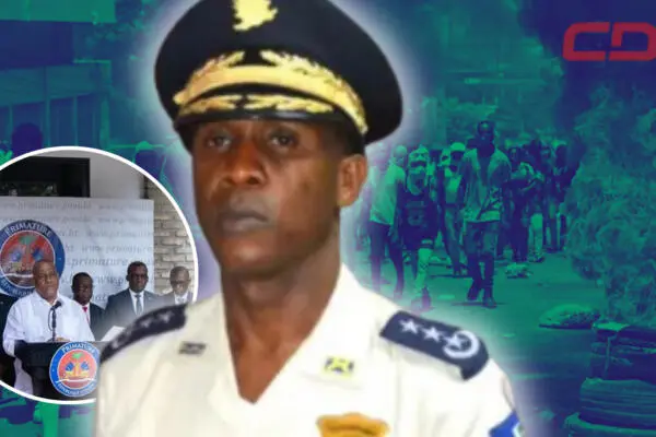 Normil Rameau, nuevo director de la Policía Nacional Haitiana (PNH). Foto CDN Digital