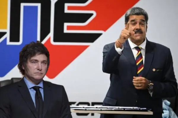 Nicolas Maduro  Cree que Milei hace el 
