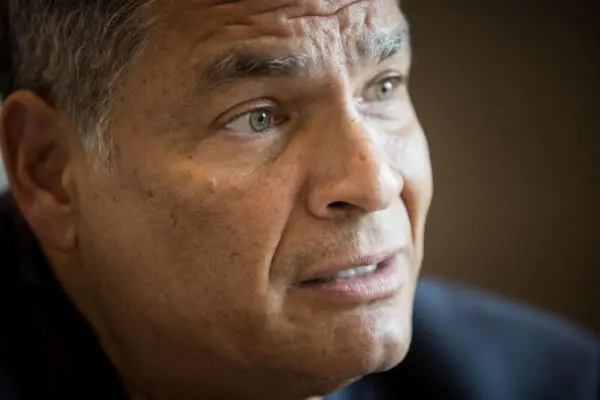 Expresidente ecuatoriano Rafael Correa 