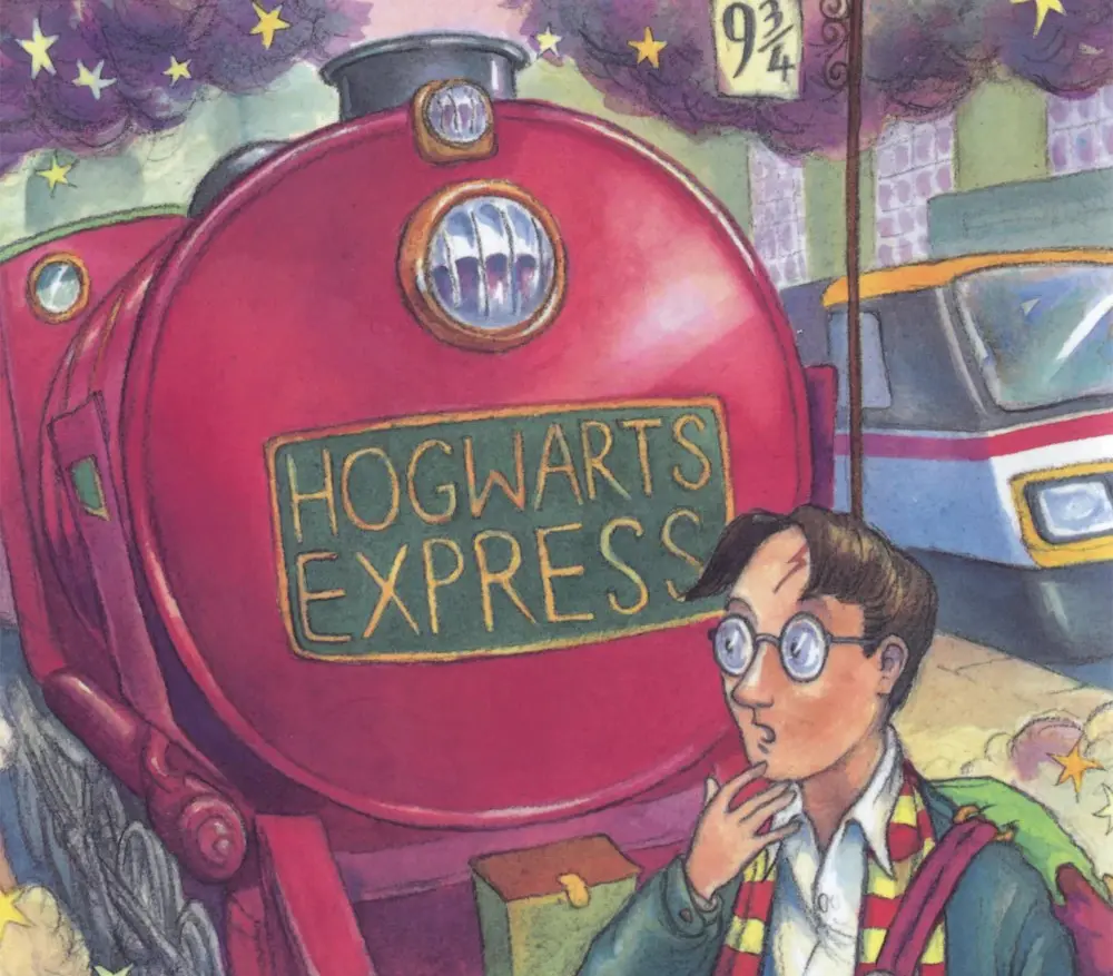 La primera imagen jamás concebida de Harry Potter saldrá a subasta en Nueva York. Foto fuente externa