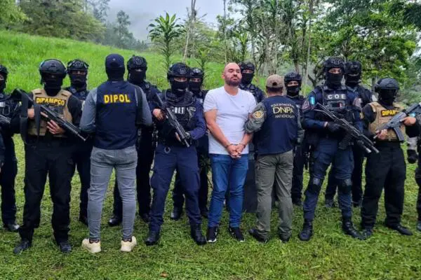 Un exvicealcalde de Honduras es capturado tras la petición de EE.UU. por narcotráfico. Foto fuente externa