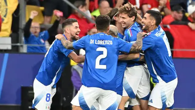 Italia de susto inicial a victoria ante Albania en la Eurocopa