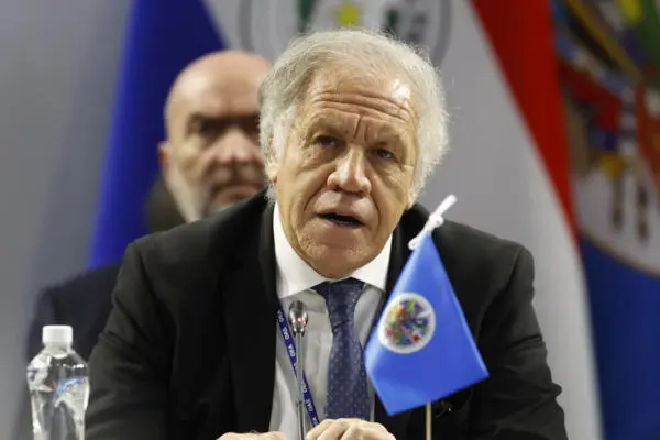 Luis  Almagro, secretario general de la OEA