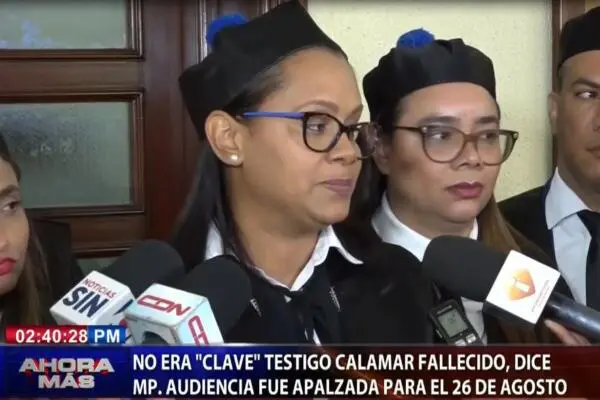 No era clave testigo de caso Calamar fallecido, dice Ministerio Público