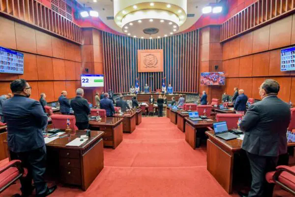 Pleno del Senado dominicanoFoto: fuente externa