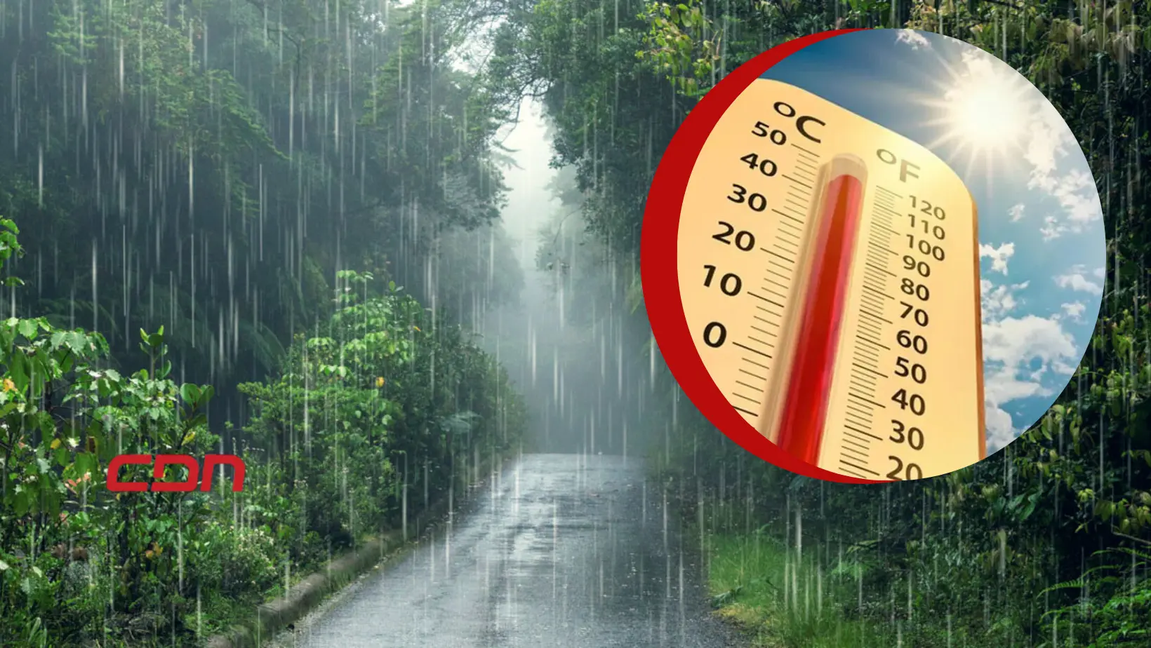 La Onamet dice vaguadas y ondas tropicales incrementarán las lluvias en las próximas horas