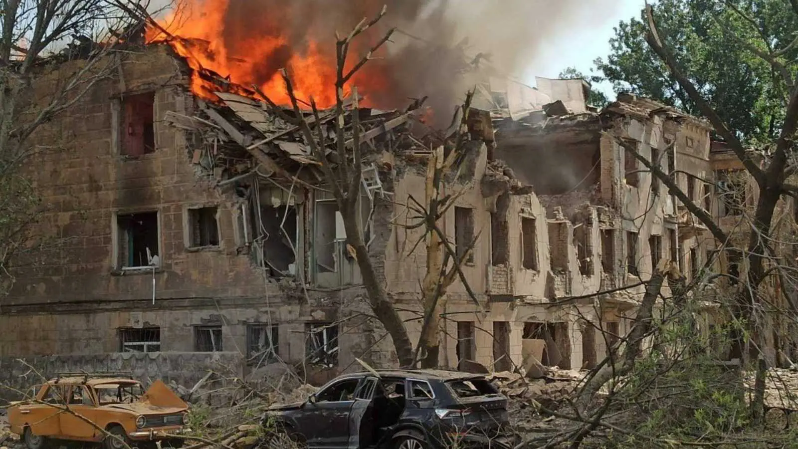 Al menos cuatro civiles muertos en un bombardeo ruso en el este de Ucrania. Foto fuente externa