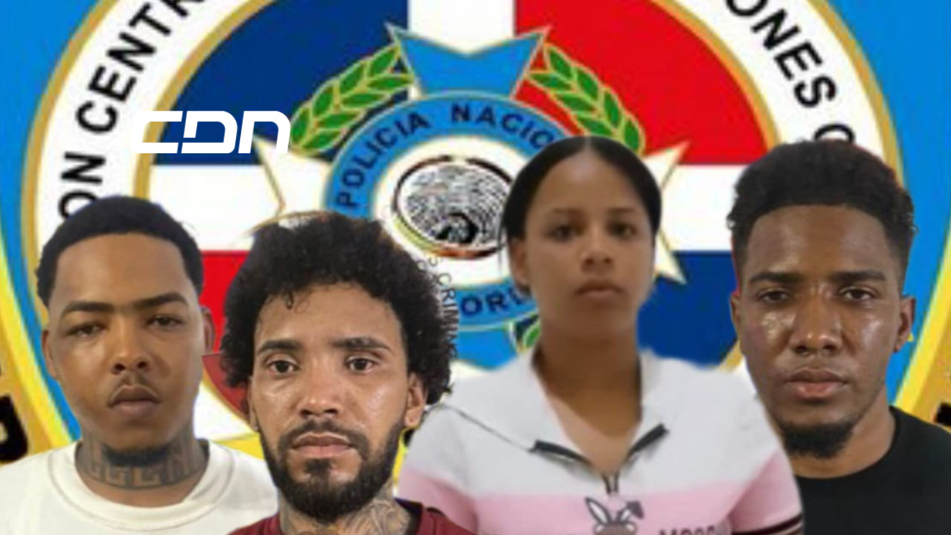 Policía apresa implicados en muerte de 4 personas en La Vega