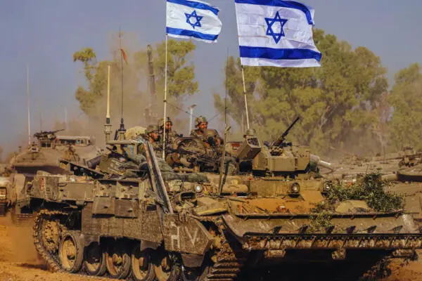 Vehículos y miembros del Ejército israelí. Foto: Fuente externa