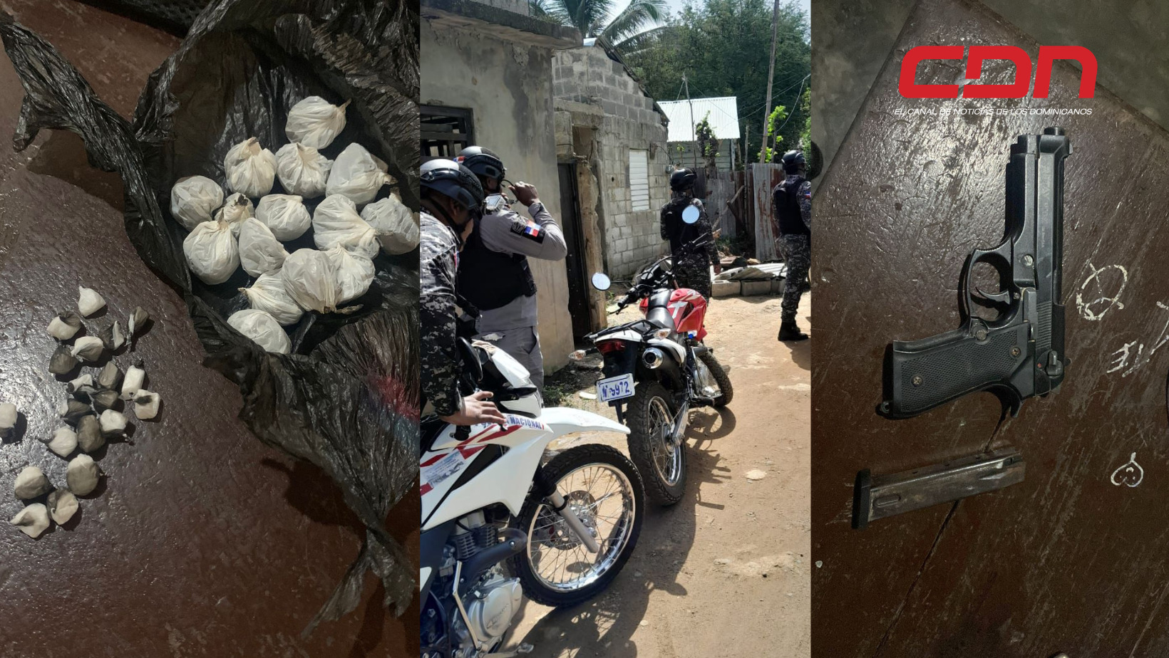 Apresan un hombre y ocupan sustancias narcóticas en Monte Plata