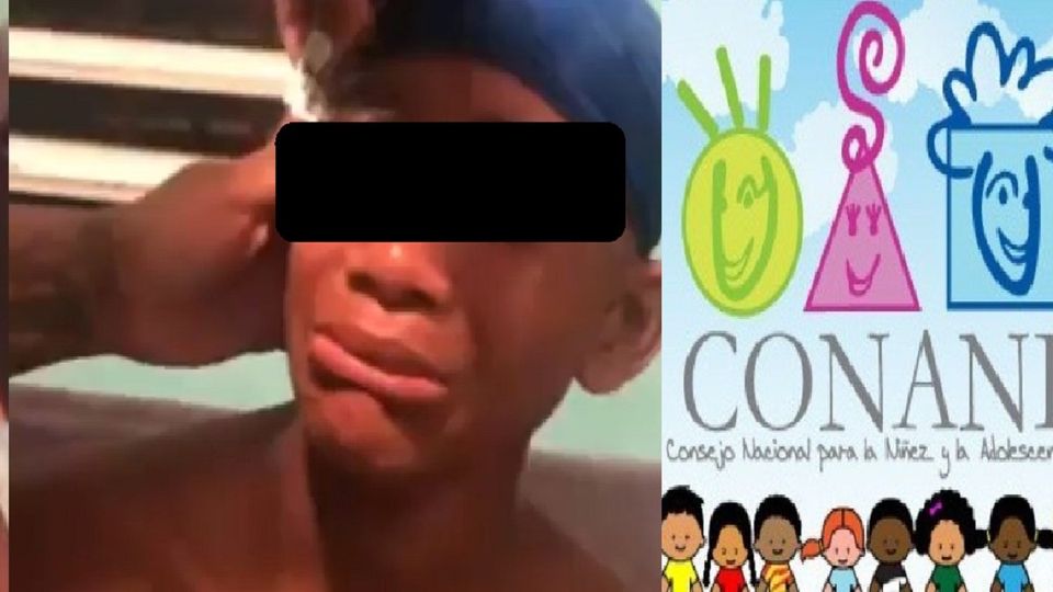 CONANI está "impactado" con difusión de video de niño que le rasuran la ceja
